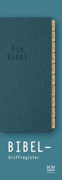 Bibel-Griffregister mit Kraftpapier