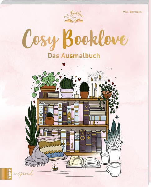 Cosy Booklove: Das Ausmalbuch