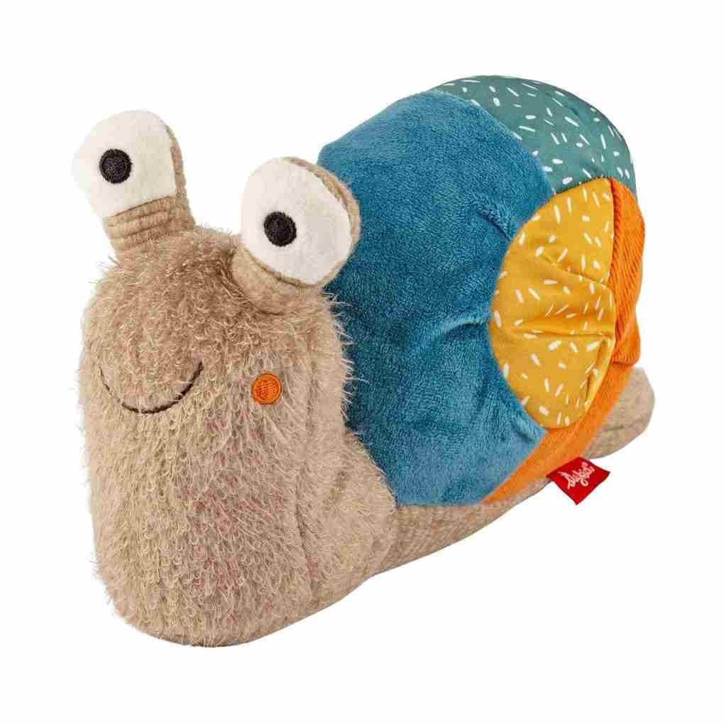 sigikid 43282 - Schnecke Patchwork Sweety Yellow