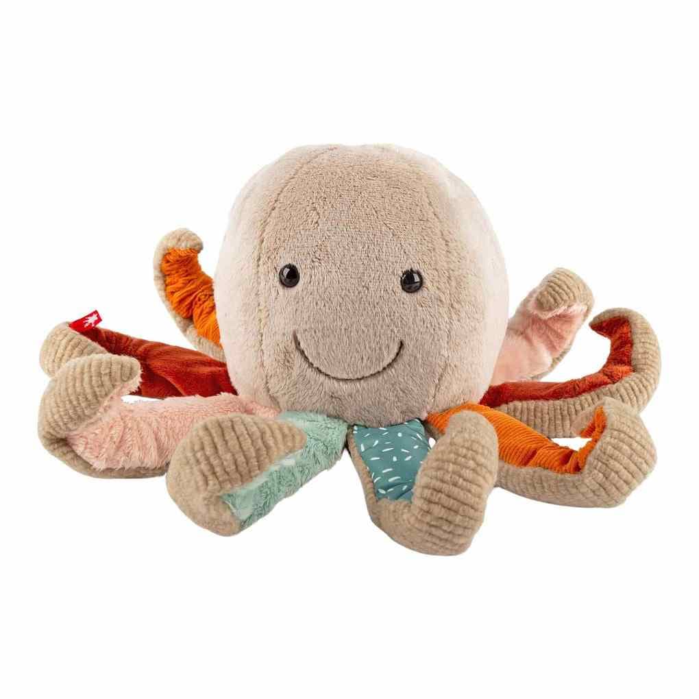 sigikid 43232 - Krake Patchwork Sweety, Yellow