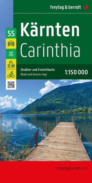 freytag & berndt Straßenkarte Kärnten 1:150.000