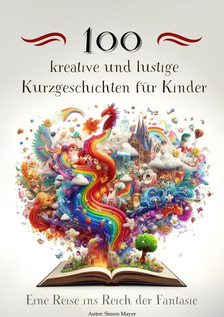100 kreative und lustige Kurzgeschichten für Kinder - Eine Reise ins Reich der Fantasie