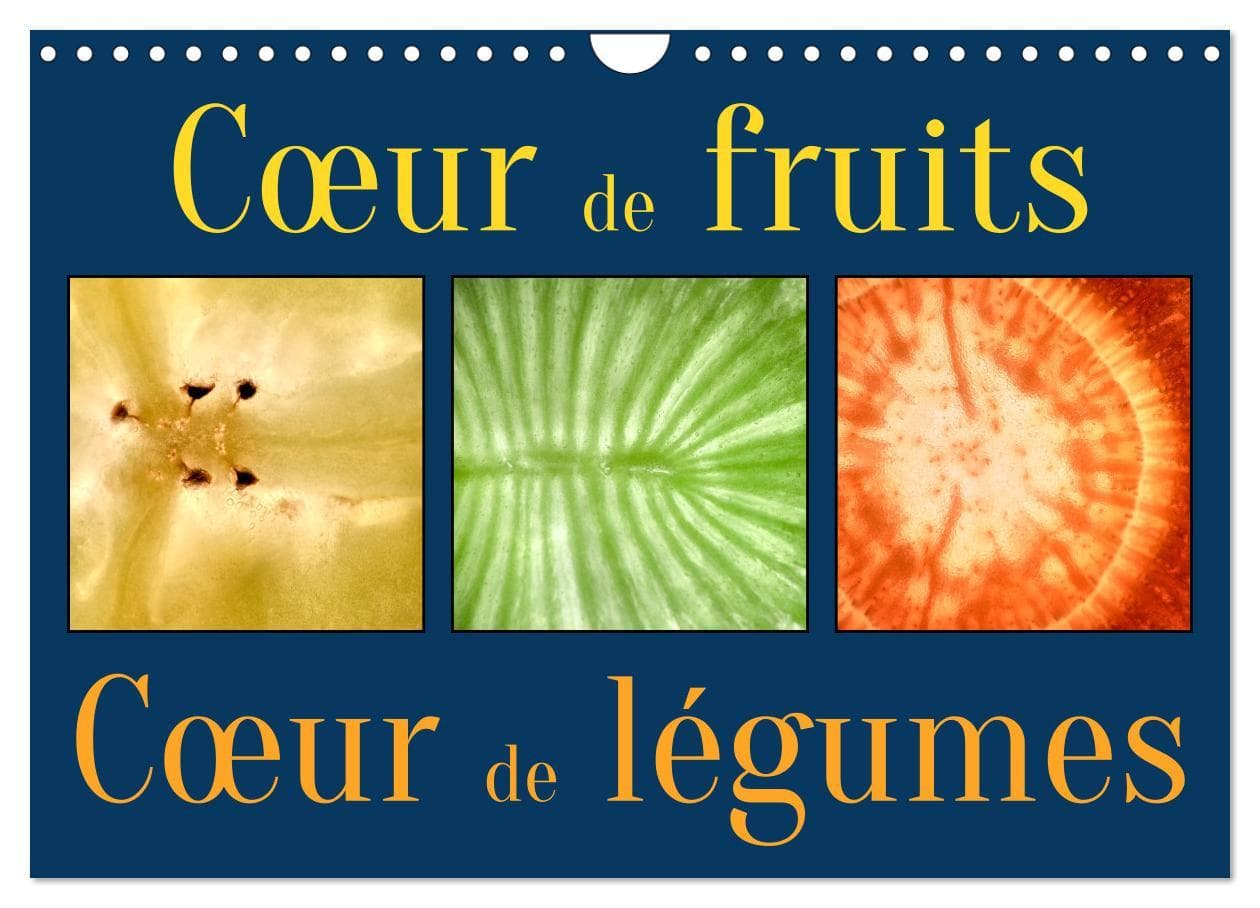 Cur de fruits cur de légumes (Calendrier mural 2025 DIN A4 vertical), CALVENDO calendrier mensuel