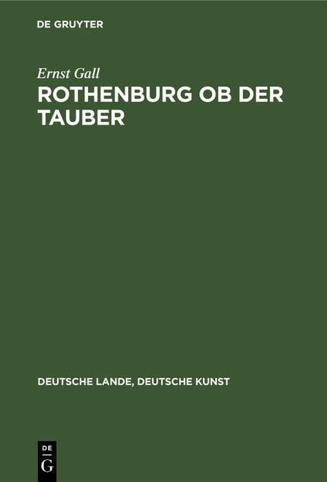 Rothenburg ob der Tauber