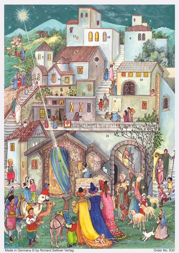 Adventskalender "Heilige Drei Könige in Bethlehem"