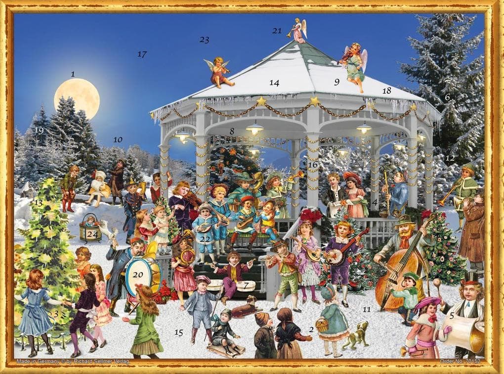 Adventskalender, viktorianisch "Am Pavillon"