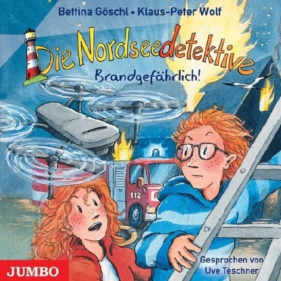 Die Nordseedetektive - Brandgefährlich!,1 Audio-CD