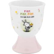 Eierbecher Motiv 'Piep, piep, piep, ich hab Dich lieb!'