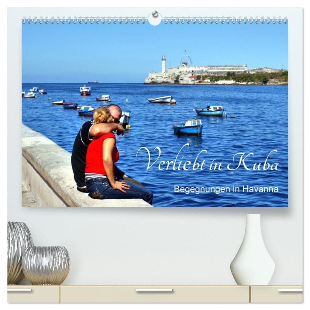Verliebt in Kuba - Begegnungen in Havanna (hochwertiger Premium Wandkalender 2025 DIN A2 quer), Kunstdruck in Hochglanz