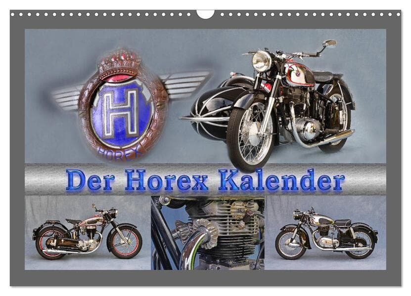 Der Horex Kalender (Wandkalender 2025 DIN A3 quer), CALVENDO Monatskalender