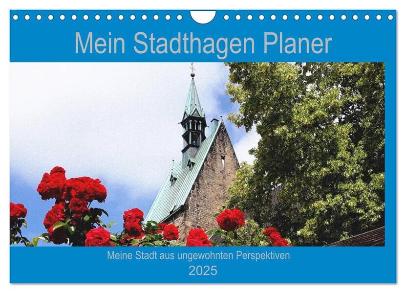 Mein Stadthagen Planer (Wandkalender 2025 DIN A4 quer), CALVENDO Monatskalender