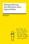 Das Männchen ohne Eigenschaften. Die besten Cartoons von @kriegundfreitag - Reclams Universal-Biblio