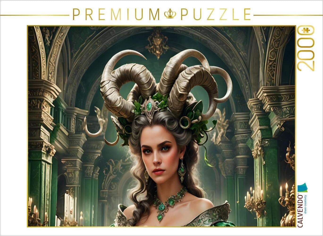 CALVENDO Puzzle Widder 21. März - 20. April | 2000 Teile Lege-Größe 90x67cm Foto-Puzzle für glücklic