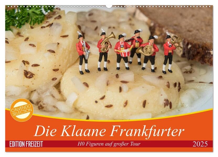 Die Klaane Frankfurter (Wandkalender 2025 DIN A2 quer), CALVENDO Monatskalender