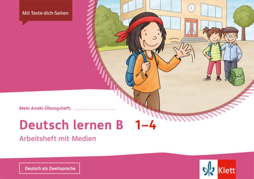 Mein Anoki-Übungsheft. Deutsch lernen B. Arbeitsheft mit Medien Klasse 1-4