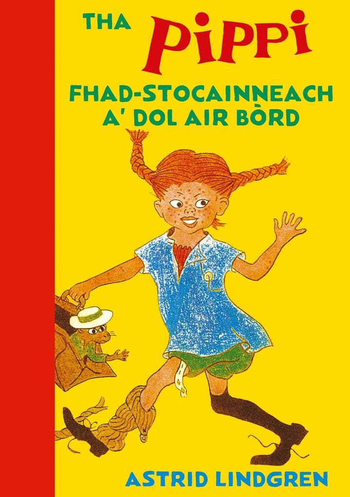Tha Pippi Fhad-stocainneach a' dol air bòrd