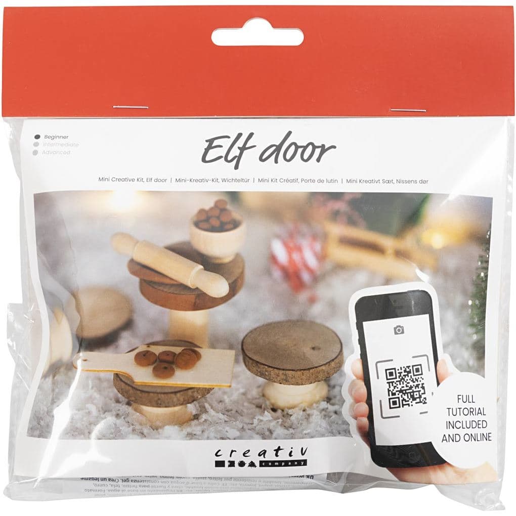 Kekse Backen, Mini-Kreativ-Set für Wichteltüre