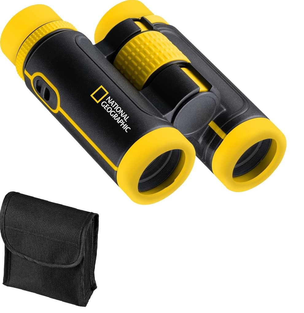 National Geographic 9104600 - Kinderfernglas 7x30, 7-fache Vergrößerung, gelb/schwarz