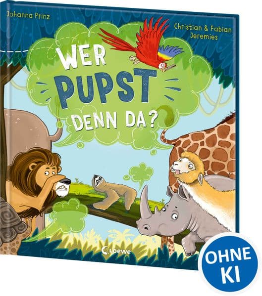 Wer pupst denn da?: Cleveres Sachbilderbuch ab 4 Jahren mit spannenden und witzigen Fakten über Fürze aus dem Tierreich - mit vielen Klappen zum Entdecken