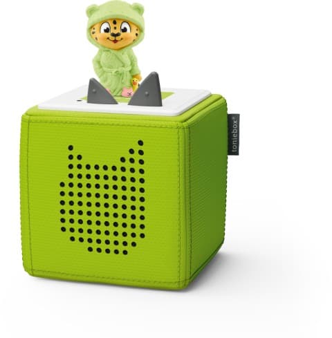 Toniebox Starterset Sonderediton hellgrün: Leos Tag