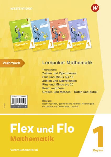 Flex und Flo. Lernpaket Mathematik 1 Verbrauchsmaterial. Für Bayern