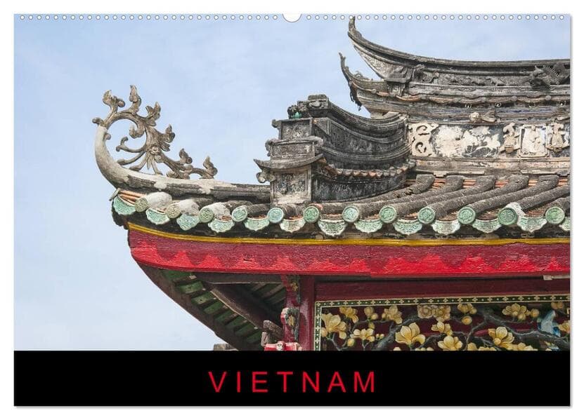 Vietnam (Wandkalender 2025 DIN A2 quer), CALVENDO Monatskalender