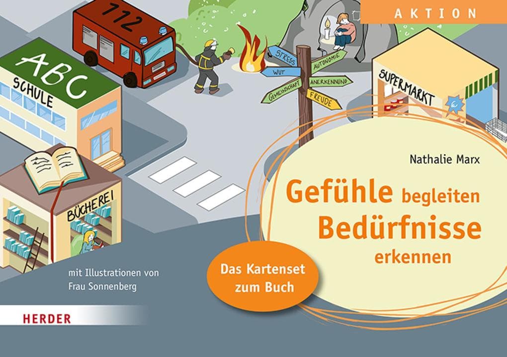 Gefühle begleiten, Bedürfnisse erkennen in der Ganztagsschule.Das Kartenset zum Buch