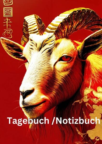 Tagebuch / Notizbuch Chinesische Tierkreis Ziege