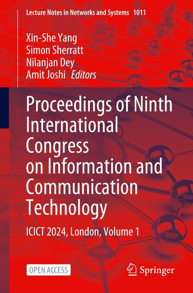 Proceedings of Ninth International Congress on Information and Communication Technology