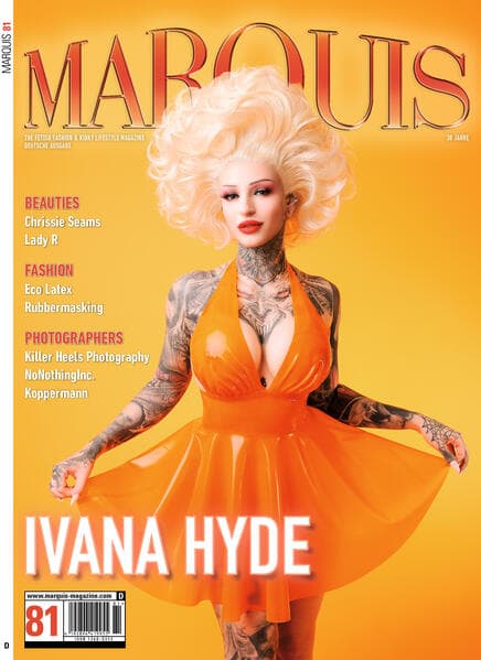 MARQUIS Magazine No. 81 - Fetish, Fashion, Latex & Lifestyle -- Deutsche Ausgabe
