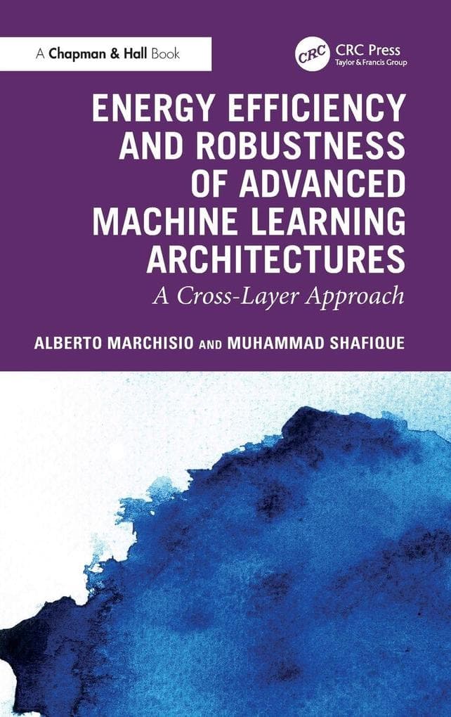 Energy Efficiency and Robustness of Advanced Machine Learning Architectures
