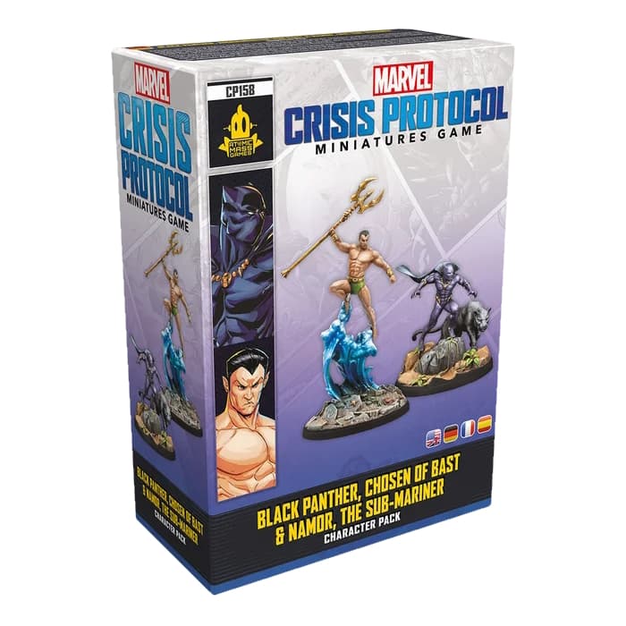 Atomic Mass Games - Marvel: Crisis Protocol Black Panther, Chosen of Bast & Namor, the Sub-Mariner
