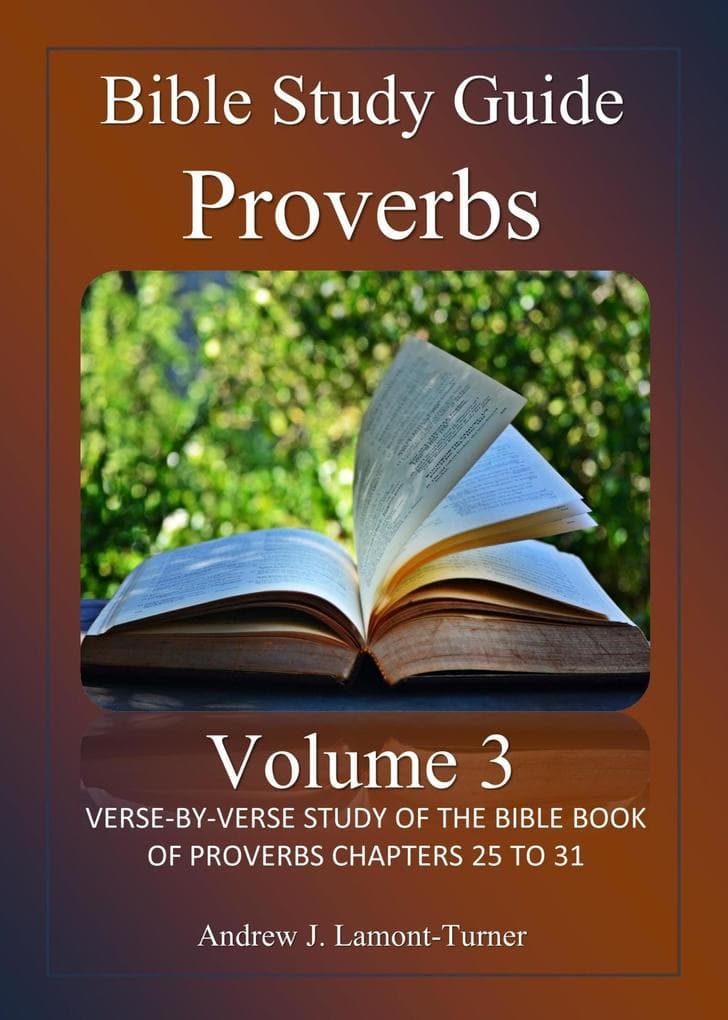 Bible Study Guide: Proverbs Volume 3 (Ancient Words Bible Study Series)