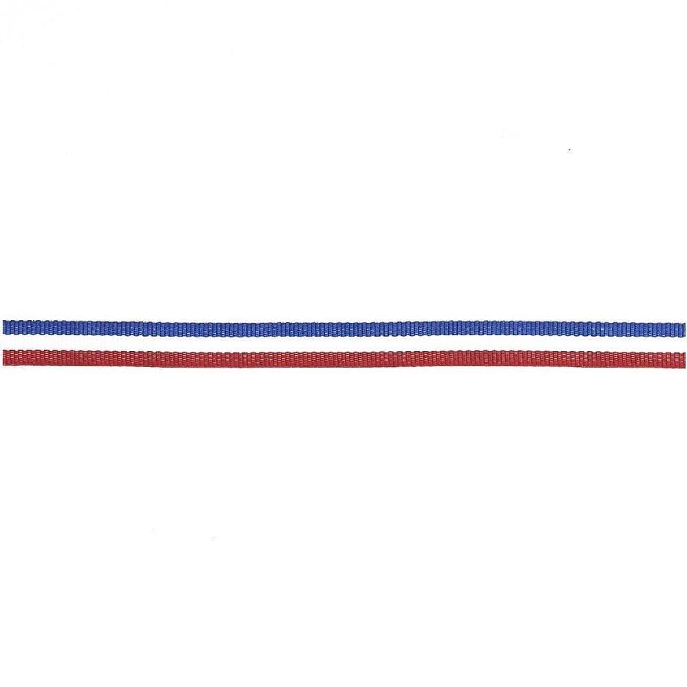 Webband Multi Streifen, Blau/Weiß/Rot