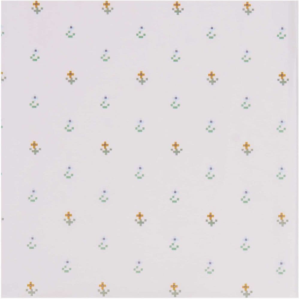 Seidenpapier Pixel Blumen, FSC MIX