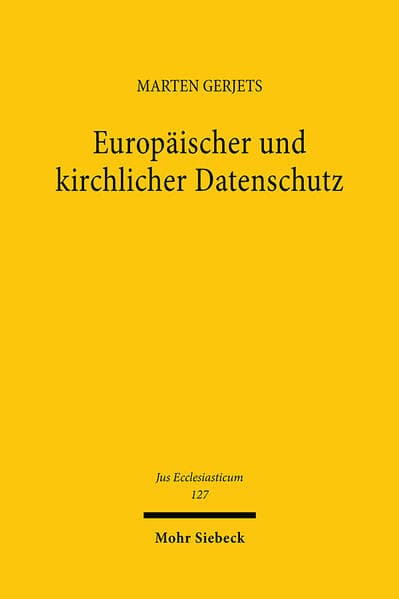 Europäischer und kirchlicher Datenschutz