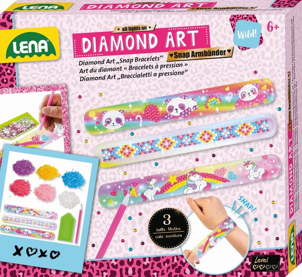 Lena - Diamond Art Snap Armbänder, FS