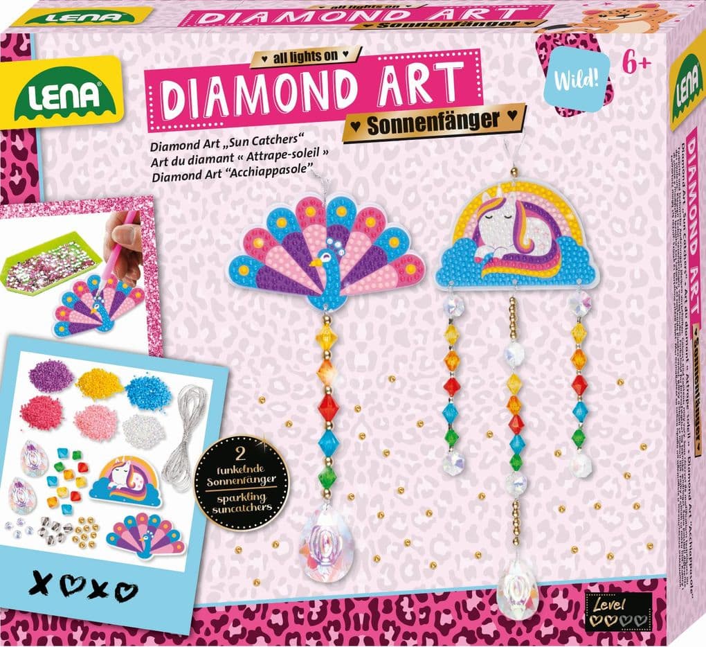 Lena - Diamond Art Sonnenfänger, Faltschachtel