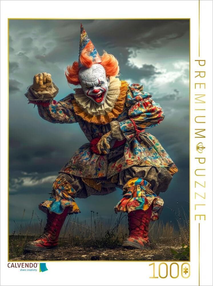 CALVENDO Puzzle Sprung in die Wolken | 1000 Teile Lege-Größe 64x48cm Foto-Puzzle für glückliche Stun