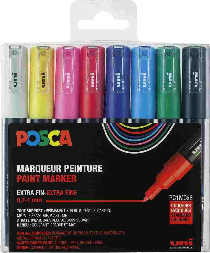 uni-ball Marker uni POSCA PC-1MC 8er Set