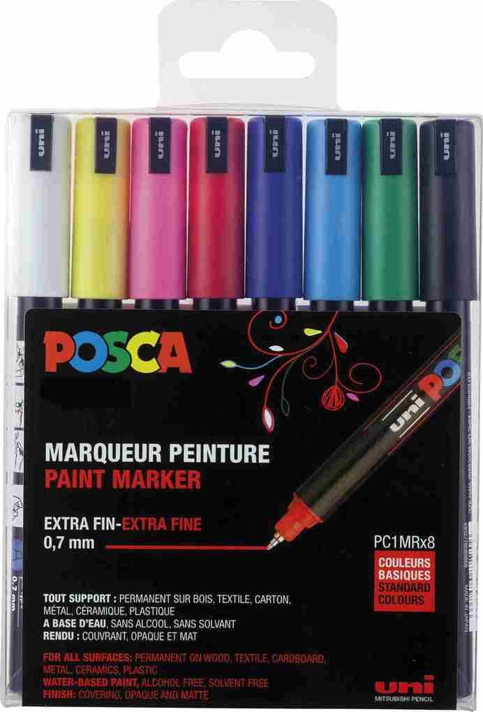 uni-ball Marker uni POSCA PC-1MR 8er Set