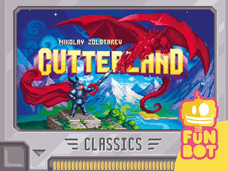 Funbot 1025395 - Cutterland, Nachfüllmodul Classics (80 Königreichkarten)