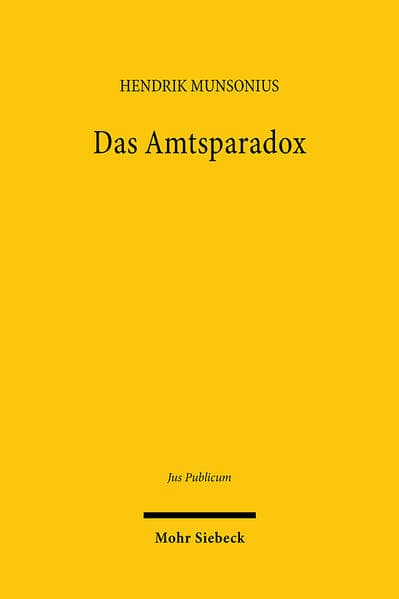Das Amtsparadox