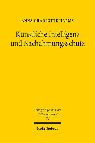 Künstliche Intelligenz und Nachahmungsschutz