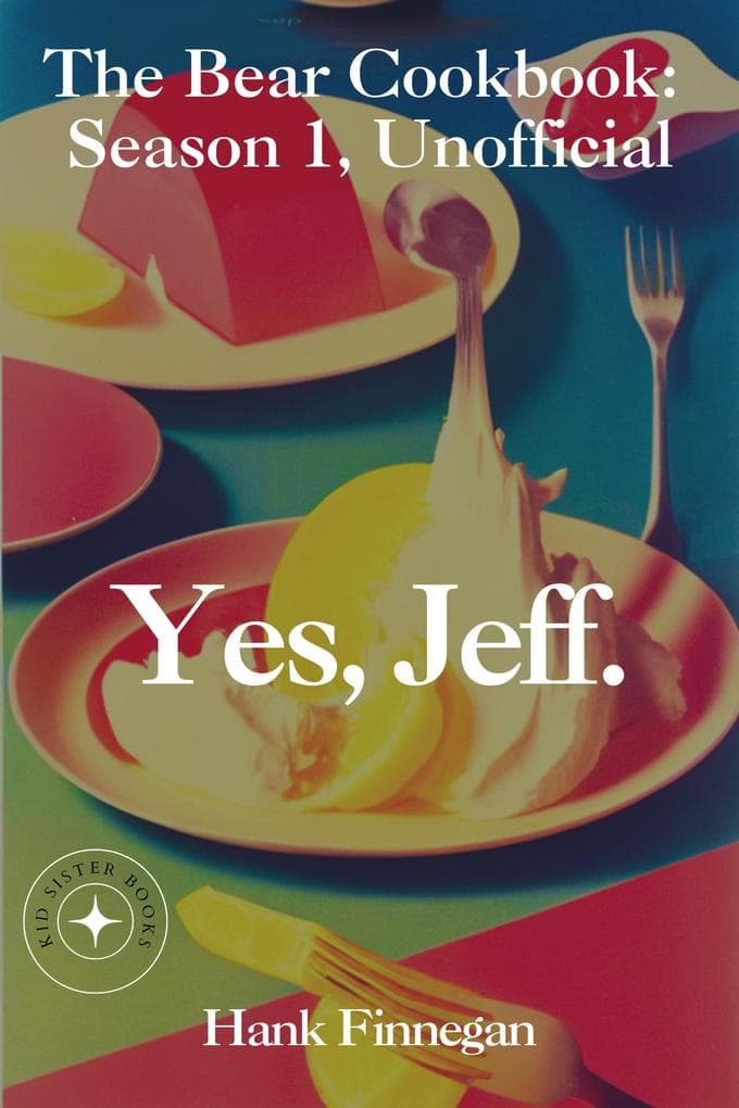 Yes, Jeff. The Bear Cookbook: Season 1, Unofficial (The Bear Cookbooks, #1)