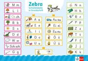 Zebra 1. Schreibtabelle in Grundschrift (VE 10) Klasse 1
