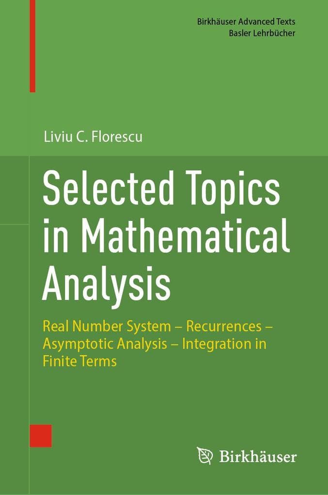 Selected Topics in Mathematical Analysis