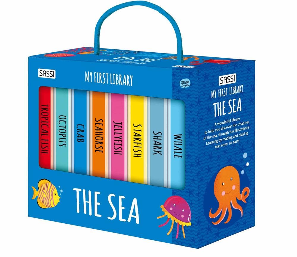 The sea. My first library