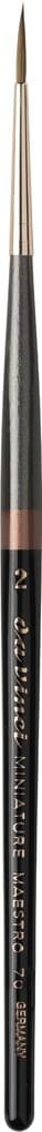 da Vinci Pinsel MINIATURE MAESTRO rund, Serie 70 Gr. 2