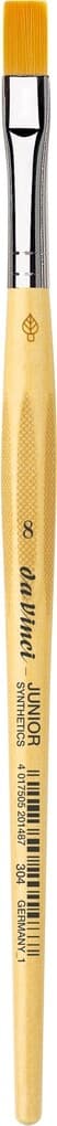 da Vinci Pinsel Junior Synthetics flach, Serie 304 Gr. 8